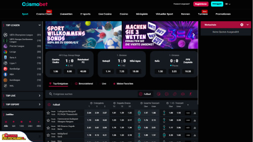 CosmoBet Casino Sport