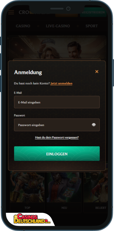 Crownplay Casino Anmeldung