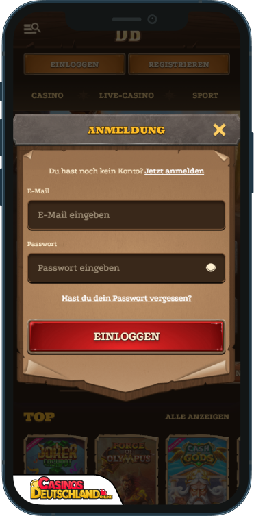 Dazardbet Casino Anmeldung