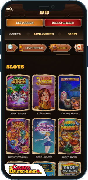 Dazardbet Casino Mobile app