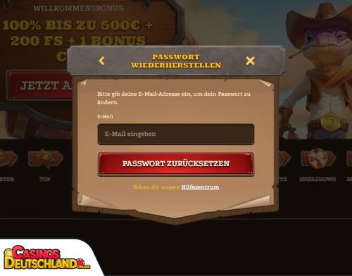 Dazardbet Casino Problem beim Einloggen