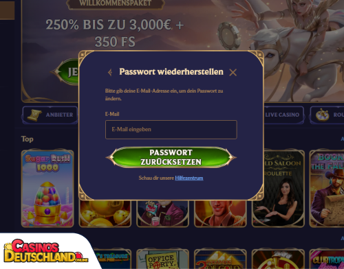 Divaspin Casino Problem beim Einloggen