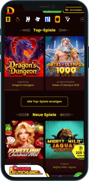 DragonSlots Casino Mobile app