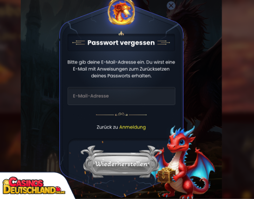 DragonSlots Casino Problem beim Einloggen