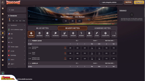 Dragonia Casino Sport