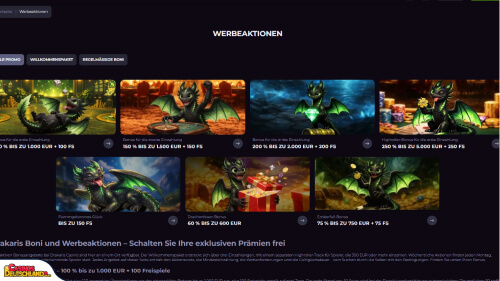 Drakaris Casino Bonus