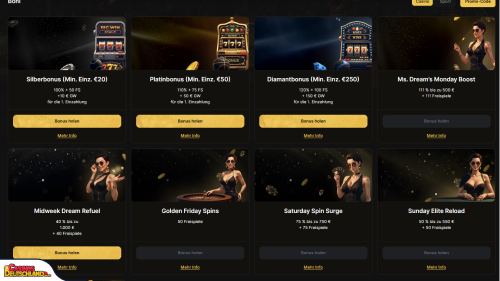 Dreamplay Casino Bonus
