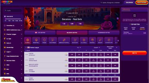 Duospin Casino Sport