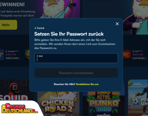 Fanobet Casino Problem beim Einloggen