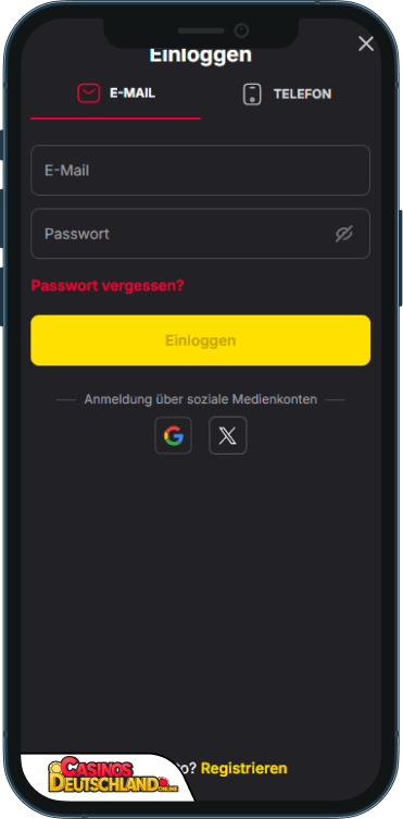 Fiery Play Casino Anmeldung
