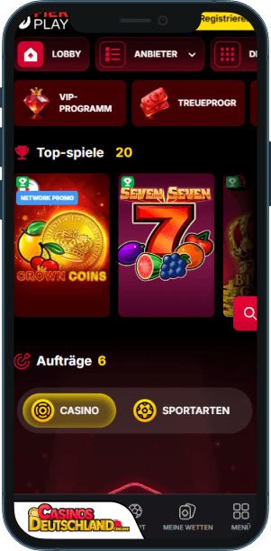 Fiery Play Casino Mobile app