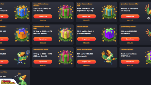 Flappy Casino Bonus