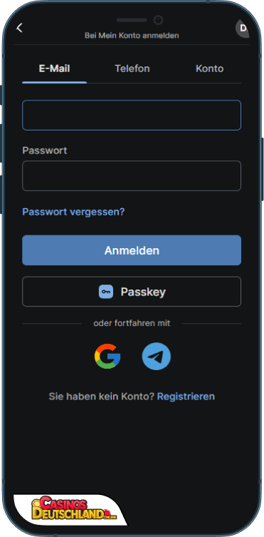 FonBet Casino Anmeldung