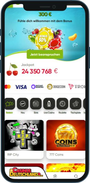 Fresh Casino Mobile app