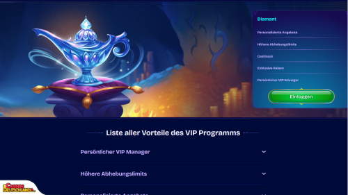 GeniePlay Casino Vip program