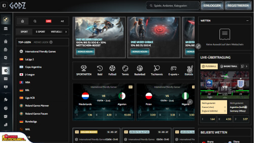 Godz Casino Sport