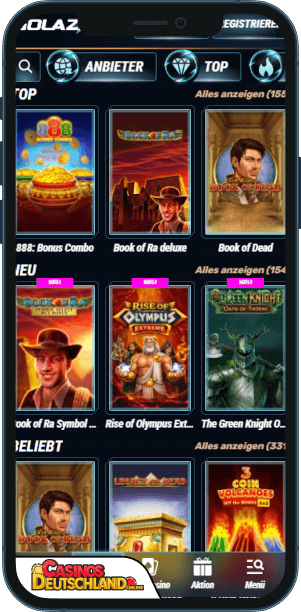 Golazzo Casino Mobile app