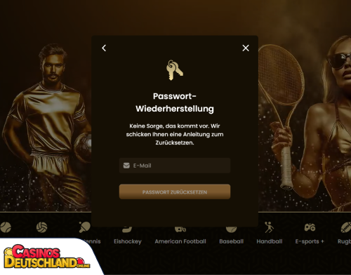 GoldSpin Casino Problem beim Einloggen