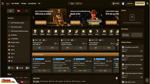 GoldSpin Casino Sport