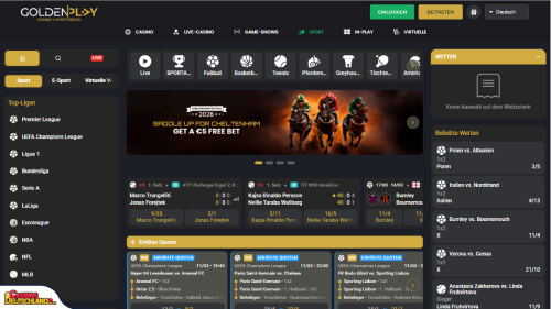 GoldenPlay Casino Sport