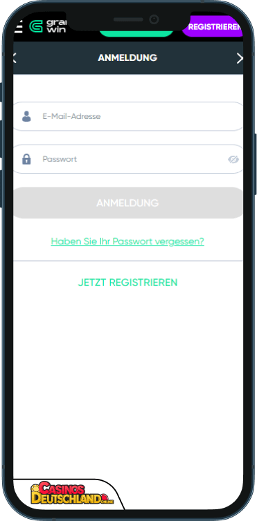 Granawin Casino Anmeldung