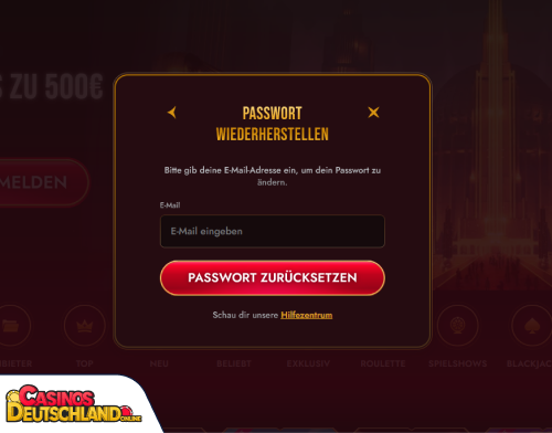 GrandClub Casino Problem beim Einloggen