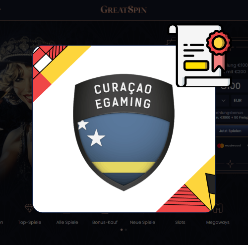 GreatSpin Casino Lizenz