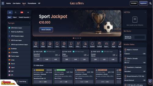 GreatSpin Casino Sport