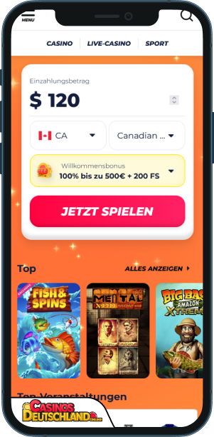 GreatWin Casino Mobile app