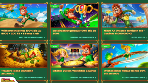 GreenLuck Casino bonus