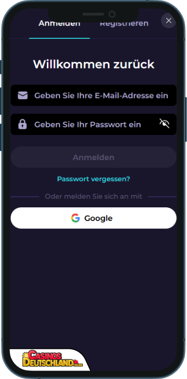 HighFly Bet Casino Anmeldung