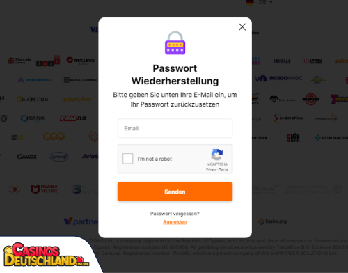 HitNSpin Casino Problem beim Einloggen