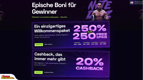 Immerion Casino bonus