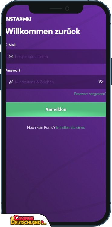Instaspin Casino Anmeldung