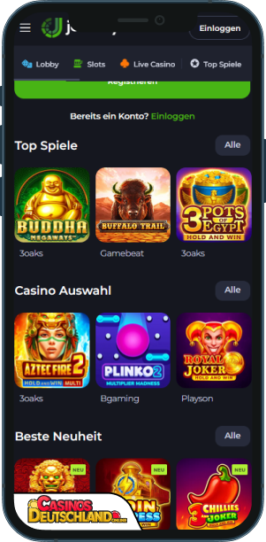 JeetCity Casino Mobile app