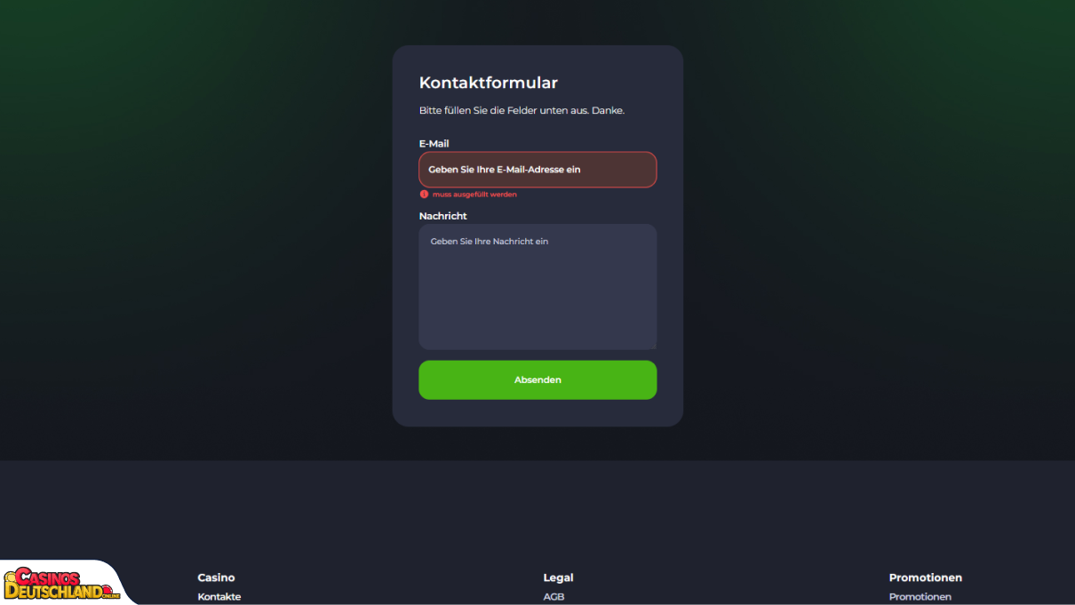 JeetCity Casino Unterstützung