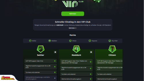 JeetCity Casino vip program