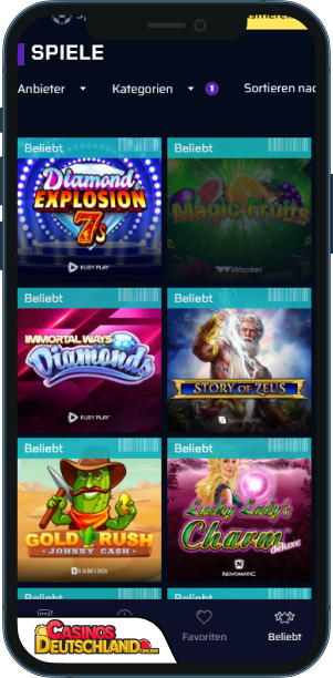 Joebit Casino Mobile app