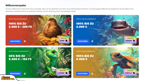 Koru Casino bonus