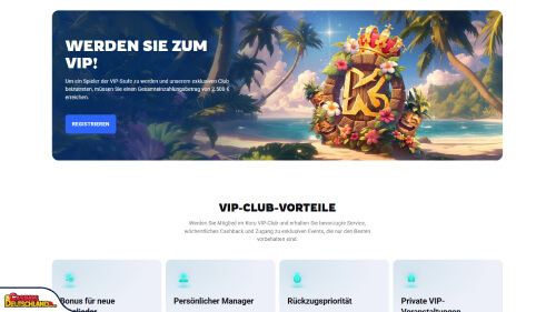 Koru Casino vip program