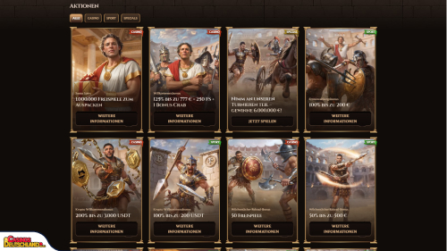 Lanista Casino Bonus