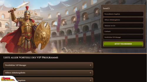 Lanista Casino vip program