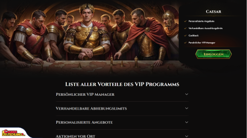 Legiano Casino Vip Program