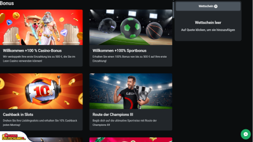 Leon Bet Casino bonus