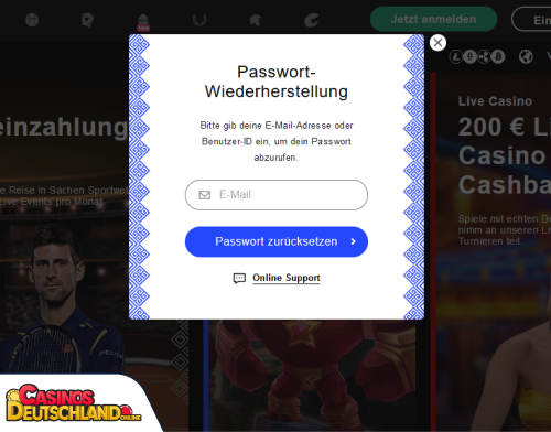 Librabet Casino Problem beim Einloggen