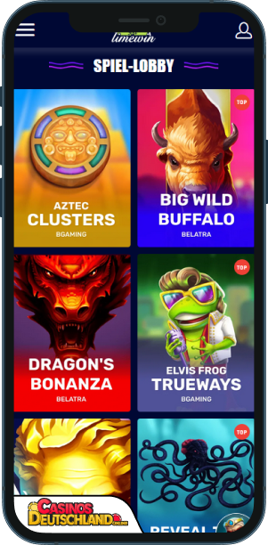 Limewin Casino Mobile app