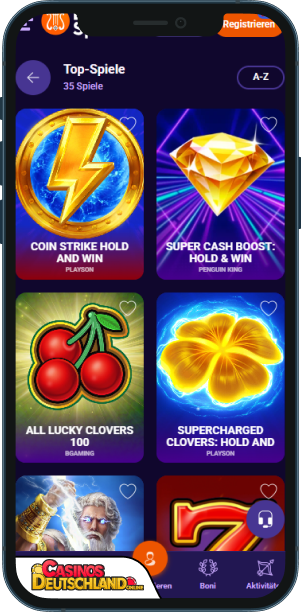 Liraspin Casino Mobile app