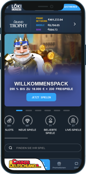 Loki Casino Mobile app
