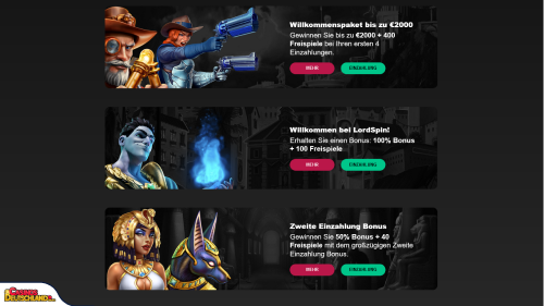LordSpin Casino bonus