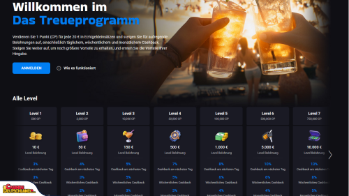 LuckyVibe Casino vip program